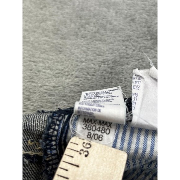 Vintage Tommy Hilfiger Jeans Women 10 Blue Bootcut Stretch Max Max Y2K Denim - Picture 12 of 13